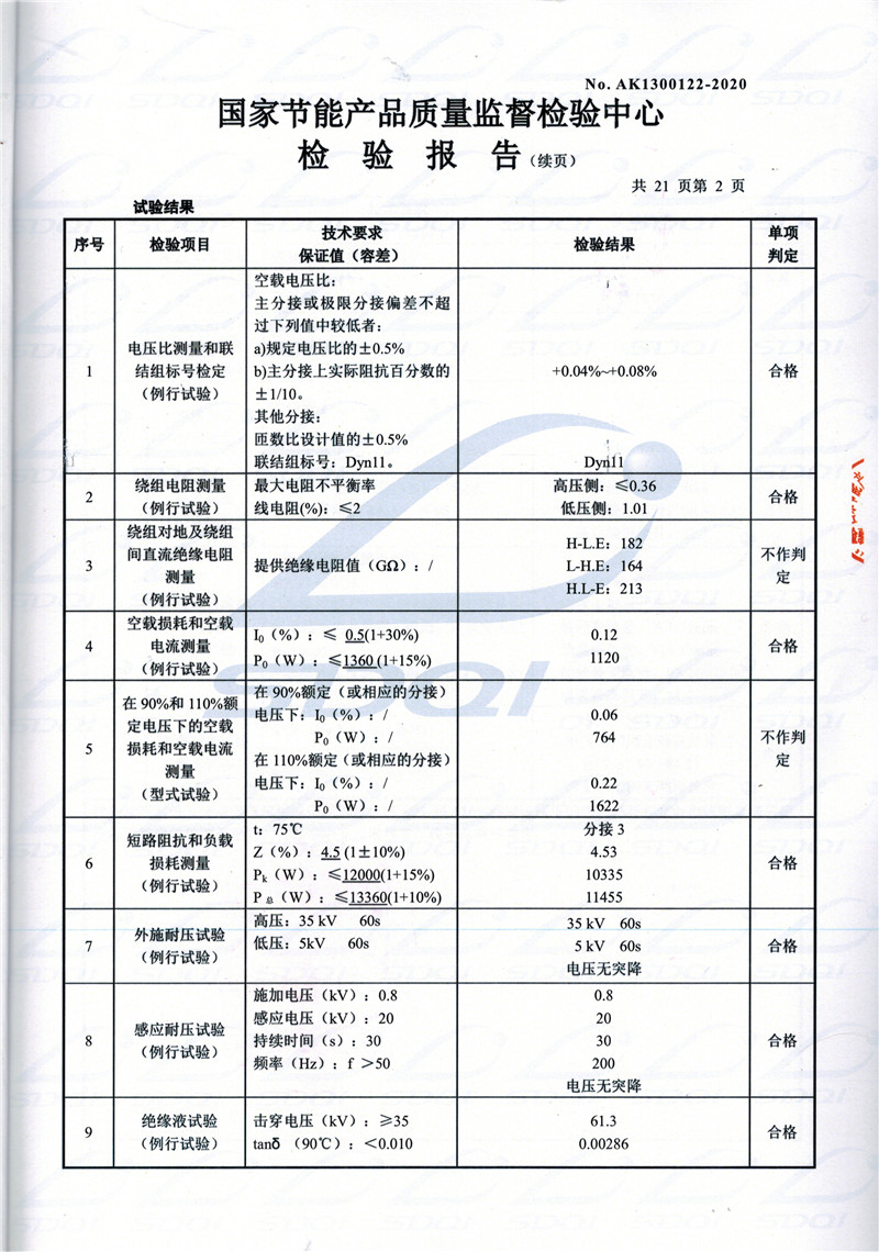 高低压试验报告-S11-1250兴宁兴宁兴宁油浸式变压器-2.jpg